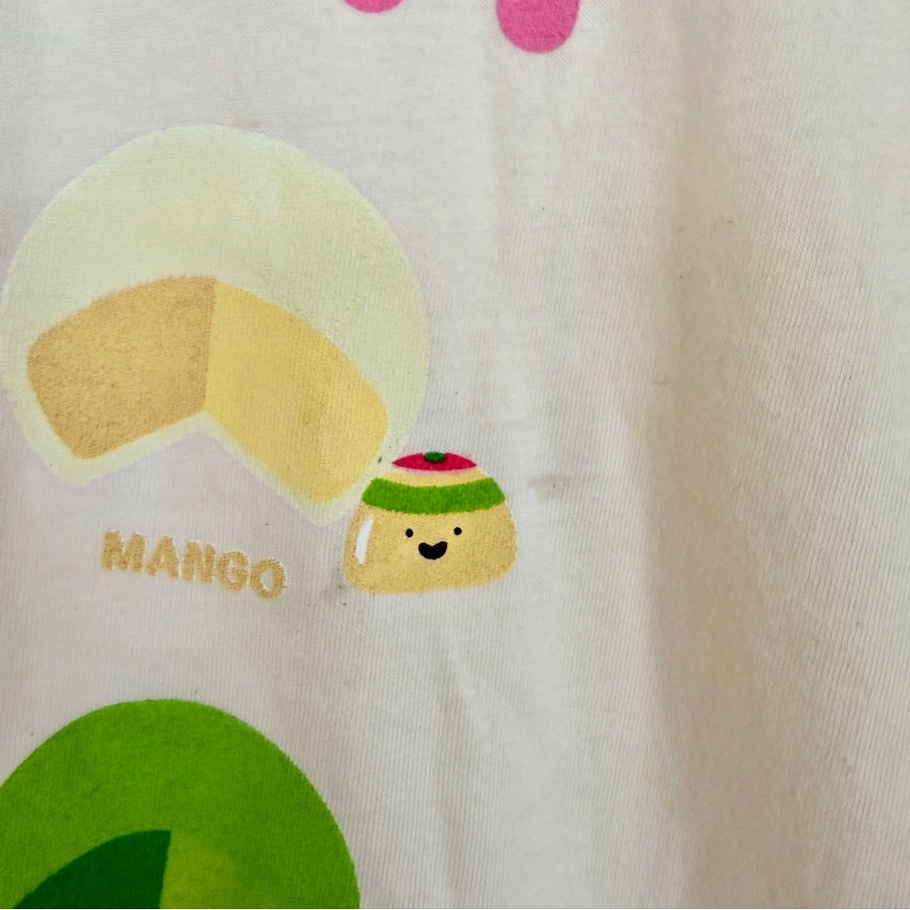 🍦 BOXLUNCH All the Mochi Kawaii Graphic Tee T-Shirt 2X XXL - Picture 6 of 11